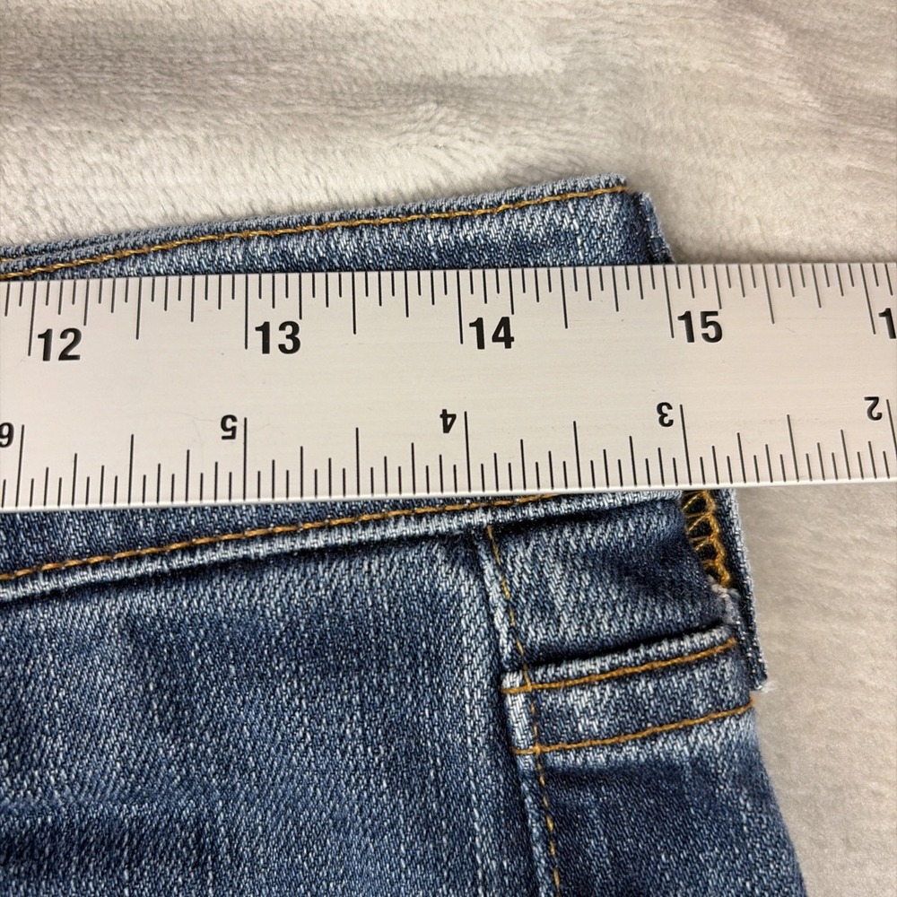 AG Adriano Goldschmied Piper Crop Jeans Womens 26 Blue Slouchy Slim - Picture 6 of 9